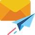 icon representing electronic correspondence, digital document delivery, or contact via email