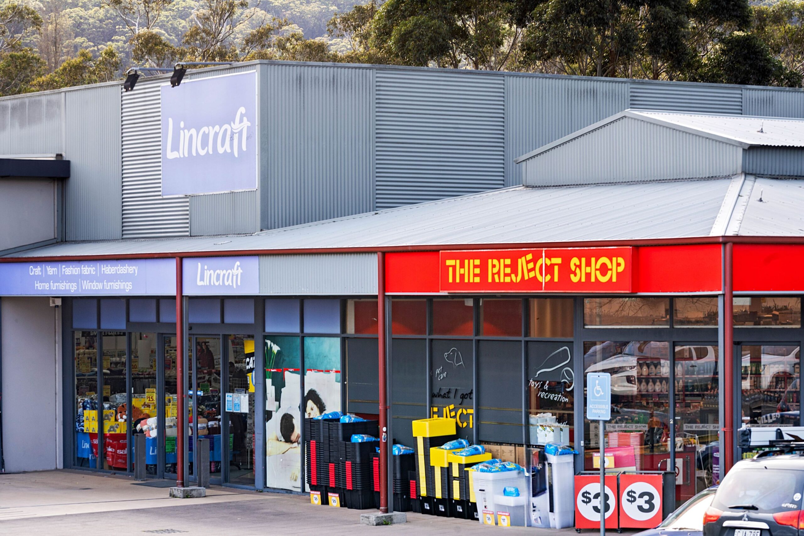 Retail shopping center in Goulburn, commercial project location for Advanced Building Certifiers